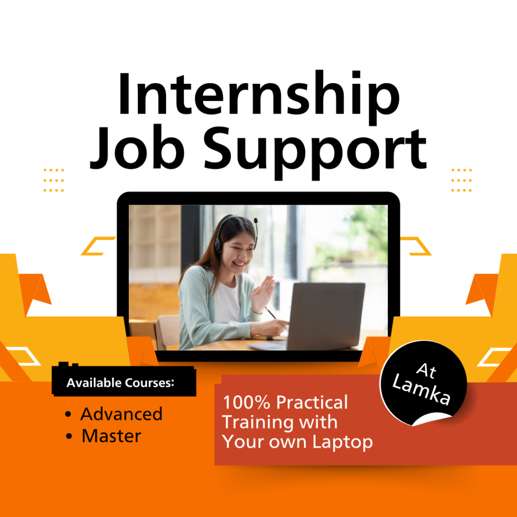 Internship Job Support digital marketing course