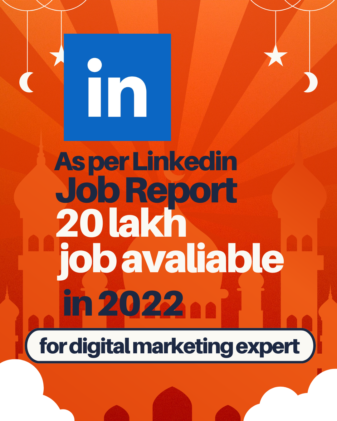 linkedin report 2022 20 lakh job for digital marketers ad campaign academy manipur