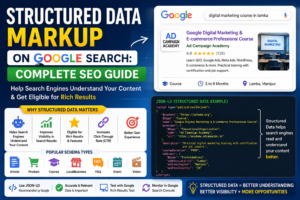 Structured data markup on Google Search with JSON-LD SEO examples
