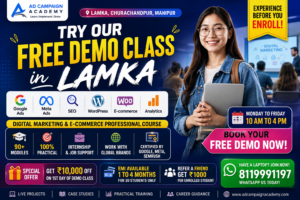 Digital marketing course for content creators covering SEO, social media, Google Ads and content marketing