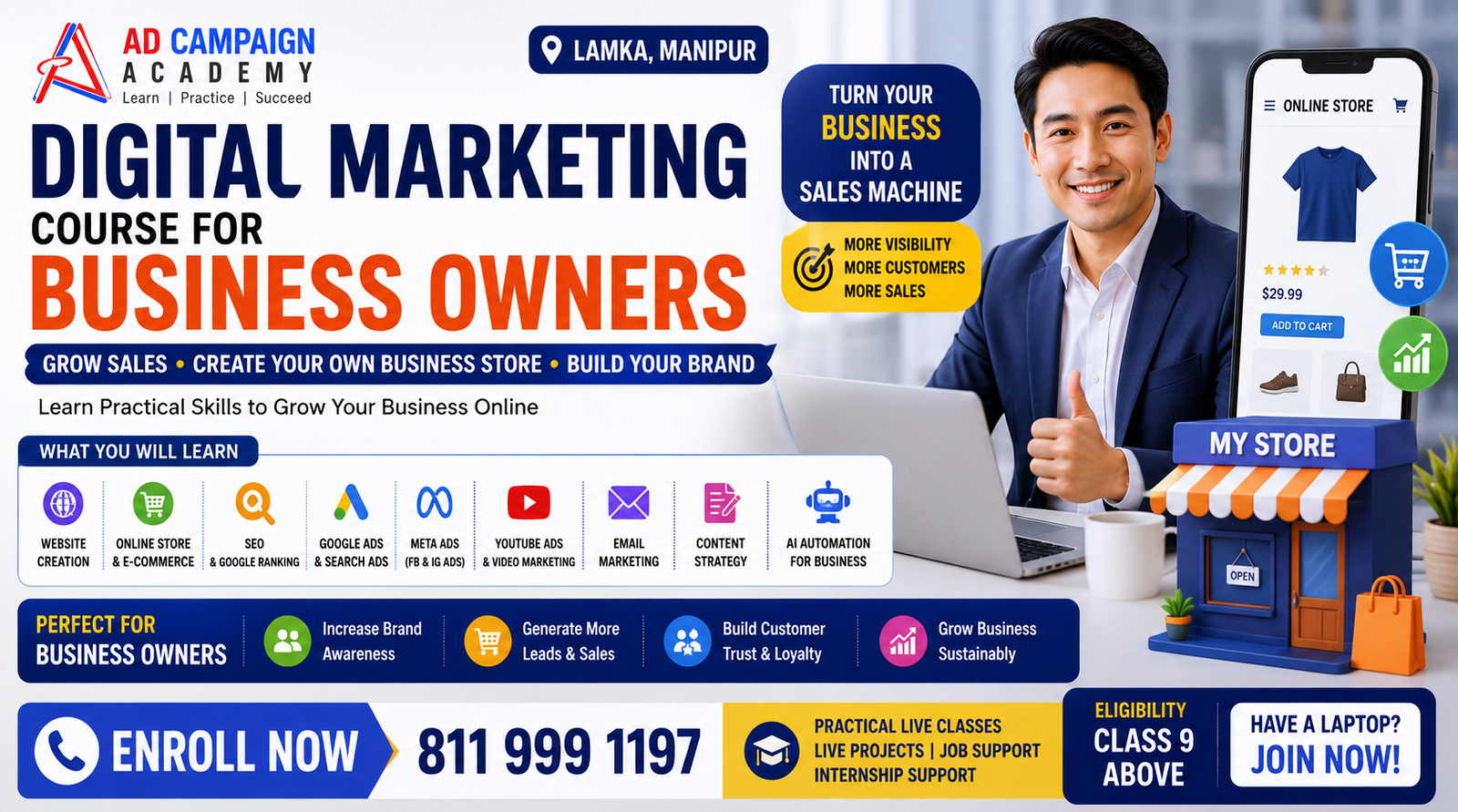Digital Marketing Course for Business Owners: Grow Your Business Online