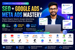 SEO Google Ads and Meta Ads Mastery Course practical digital marketing training